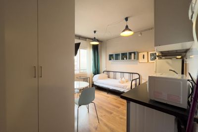 Cozy studio with private bathroom in San Andres close to UPF Barcelona 0